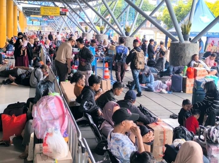 Di Pelabuhan Priok; Arus Penumpang Tinggi, Hingga H+8 Capai 40.837 Orang