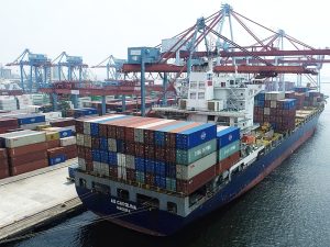 Direct Baru di IPC TPK, MV AS Carolina ke Tiongkok Selatan