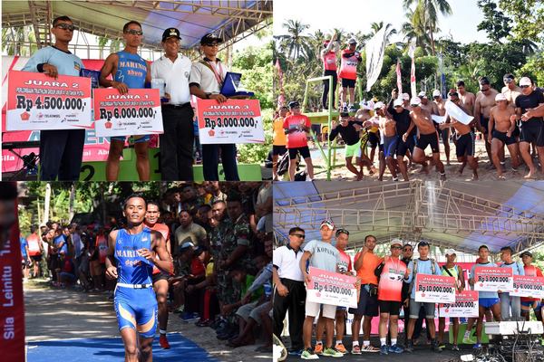 Prajurit Marinir Juarai Lomba Nusa Laut Adventur 2016
