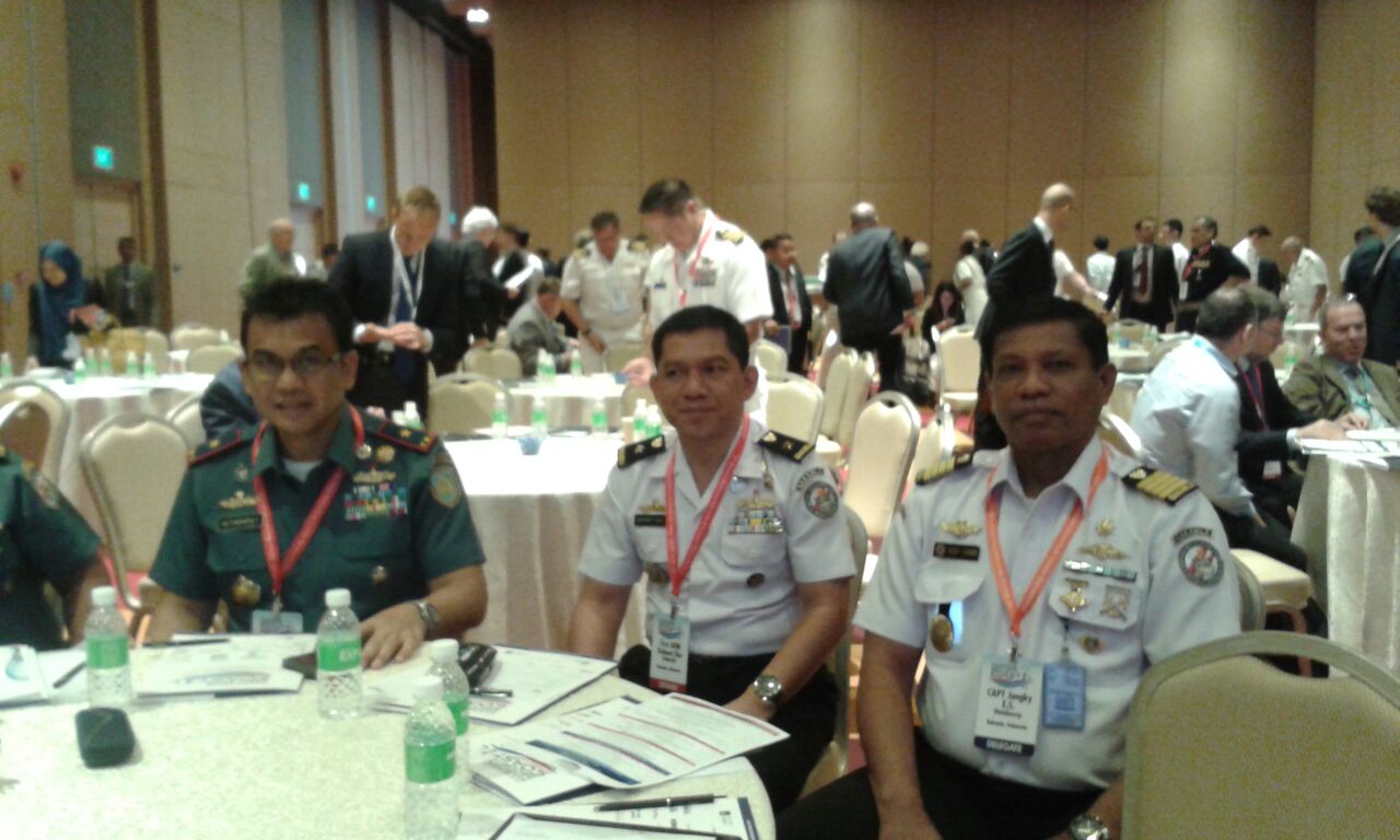Direktur Operasi Laut Bakamla RI Jadi Pembicara Seminar Keamanan Maritim di Singapura