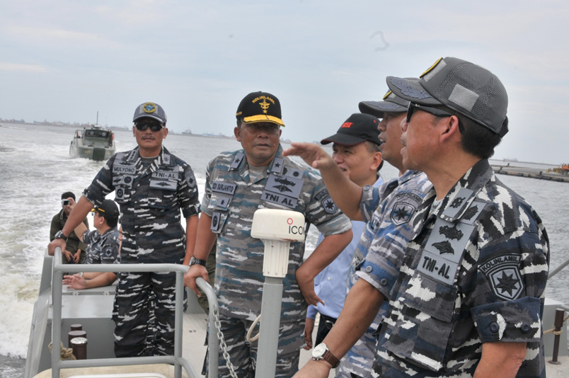 Kunjungan Kerja Kaskolinlamil Ke PT Tesco Indomaritim