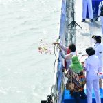 Berjalan Khidmat, Peringatan Hari Dharma Samudera 2022 di Suramadu