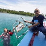Lindungi Ekosistem Laut, IPC TPK Tanam Terumbu Karang Di Lampung