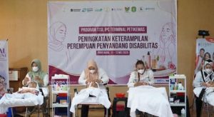IPC TPK Gelar Pelatihan Keterampilan Bagi Perempuan Penyandang Disabilitas di Pontianak