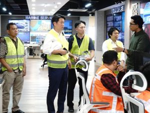 IMO dan Delegasi Jepang Tinjau IPC TPK Integrated Planning & Control Pelabuhan Tanjung Priok