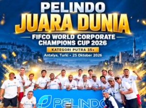 Pelindo FC Harumkan Indonesia, Juara FIFCO World Corporate Champions Cup 2026 di Turki